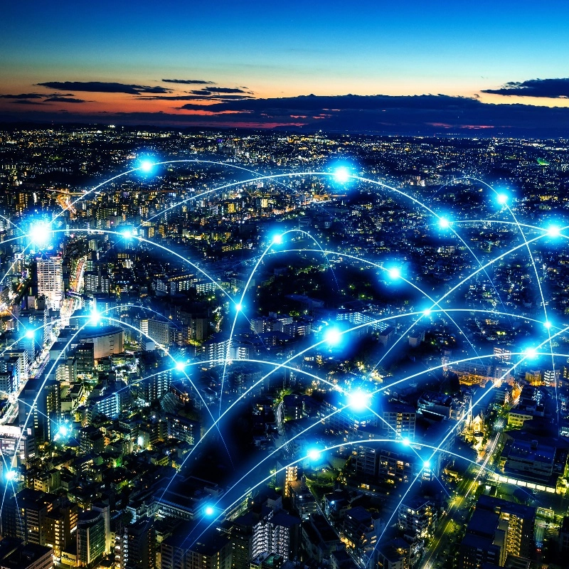 Futuristic City Connectivity