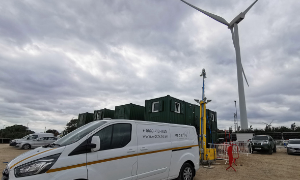 Site Security Case Study - Wind Farms - RES - Wireless CCTV - WCCTV