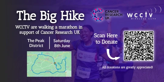 A the big hike 2024 with QR code