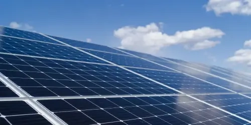 Blog Wide Close up of Solar Panel