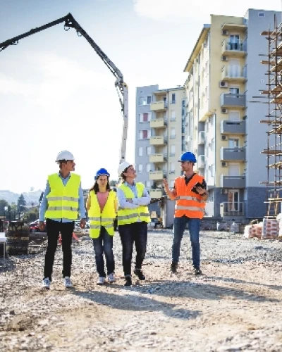 Group of Construction Workers - Tall Thumb