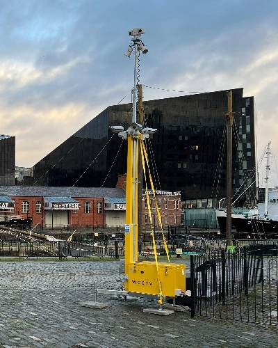 Rapid Deployment CCTV Tower City Centre - Tall Thumb