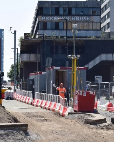 WCCTV Tower Securing GallifordTry Site - Thumbnail