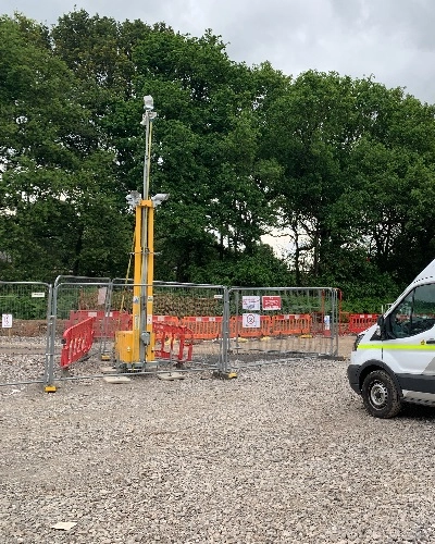 WCCTV CCTV Tower Installed at a Carnell Site - Thumbnail