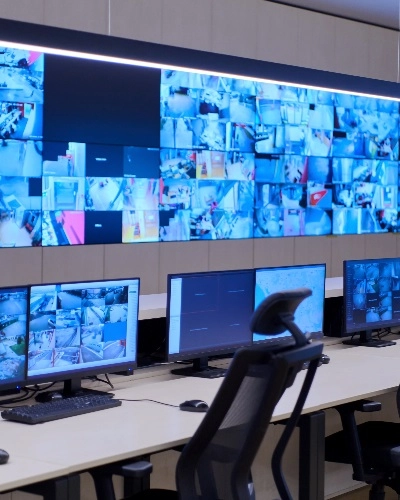 A CCTV Display Wall - Thumbnail