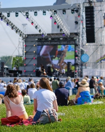 An Outdoor Music Festival - Thumbnail