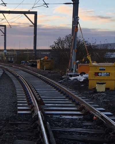 WCCTV Rail Tower Installed Trackside - Thumbnail