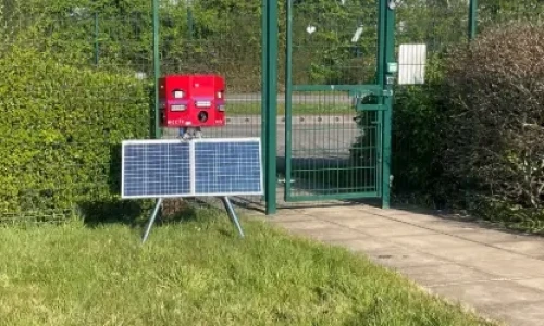 Blog Wide PID Security System protecting entrance to a remote site
