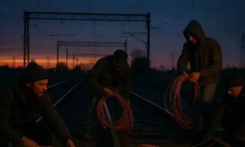 Blog Wide Cable theft on Rail