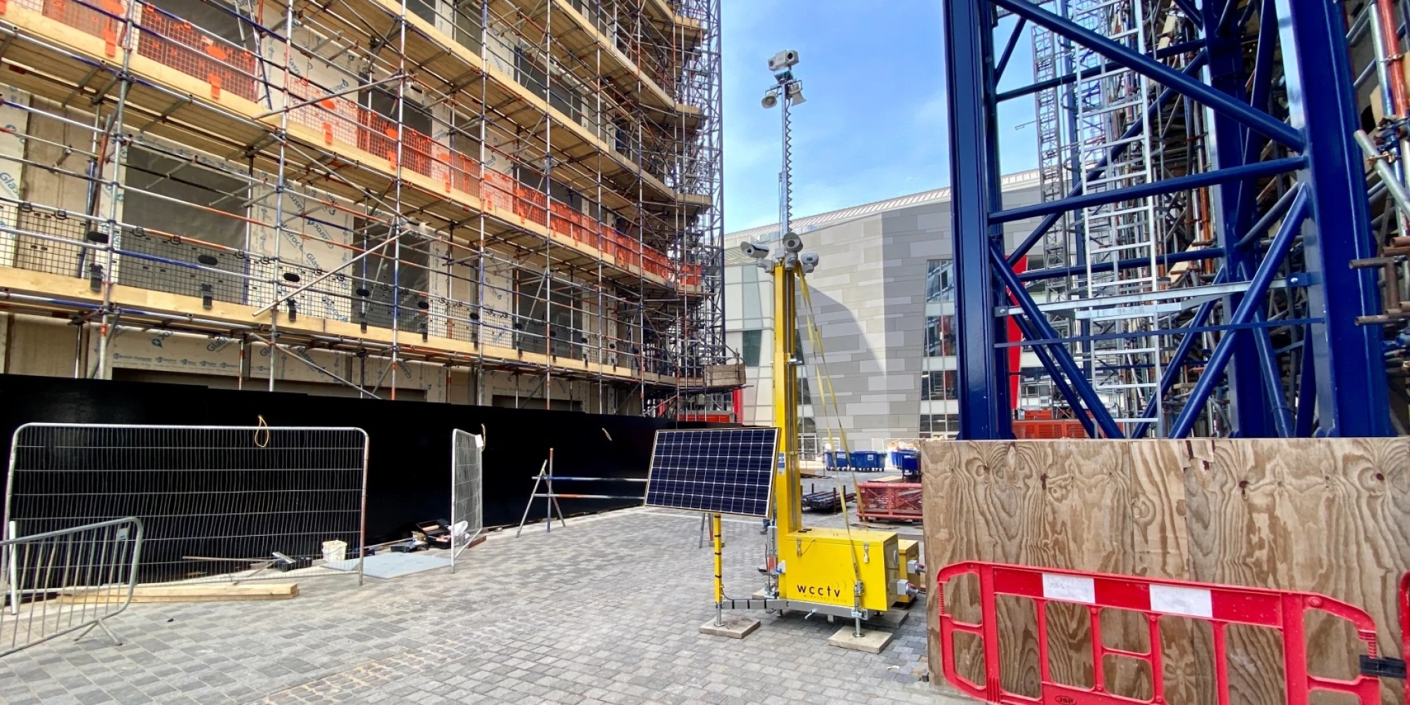 Rapid Deployment CCTV Tower for Construction Header