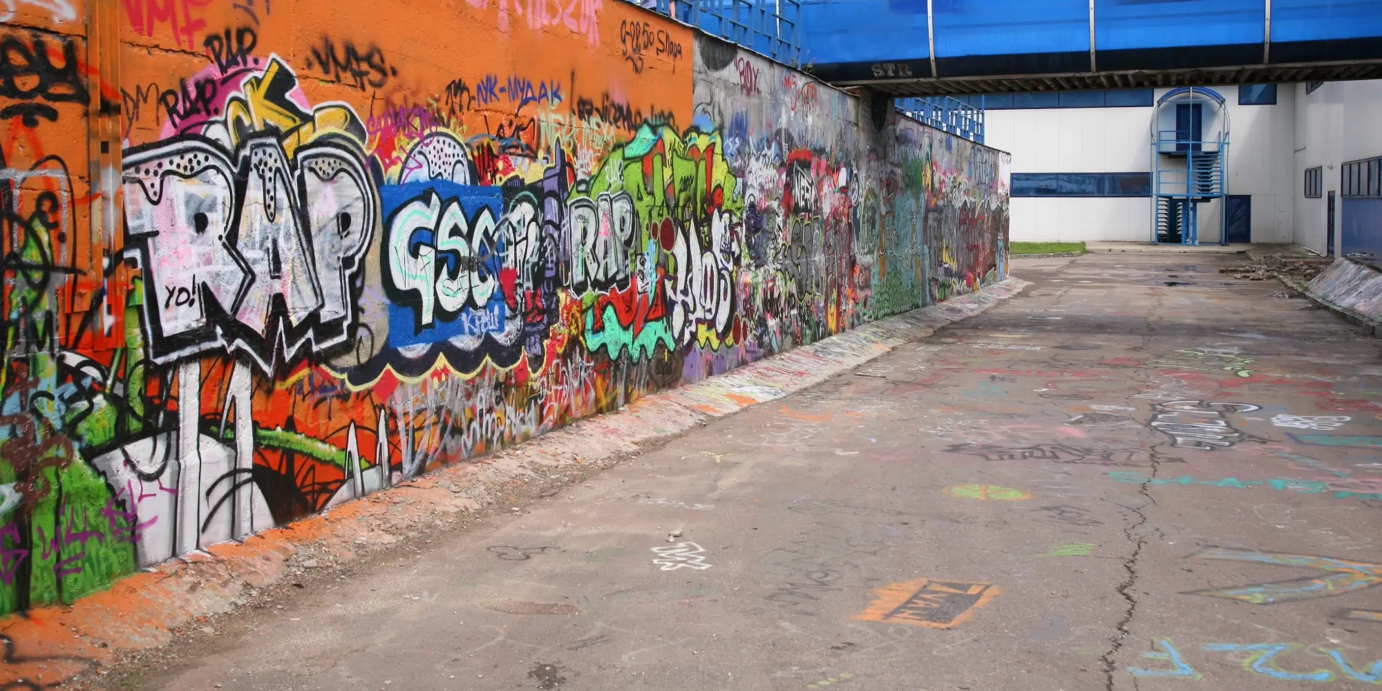 Vandalised Wall ASB