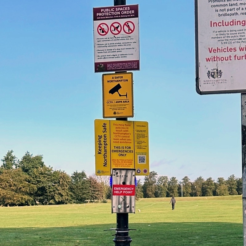 CCTV Help Point for Safer Streets