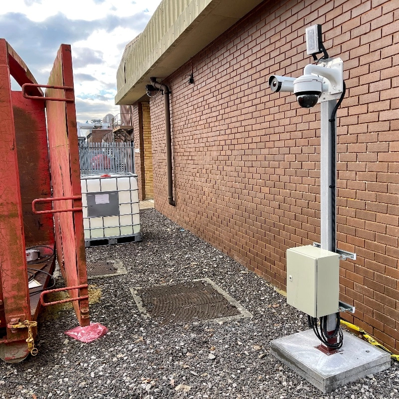 Construction Site CCTV Camera