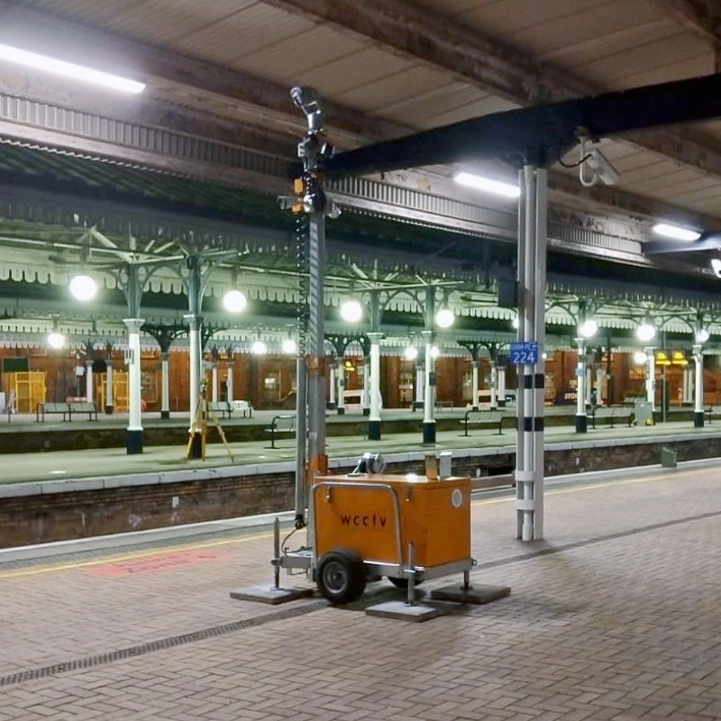 Rail Approved CCTV at Station