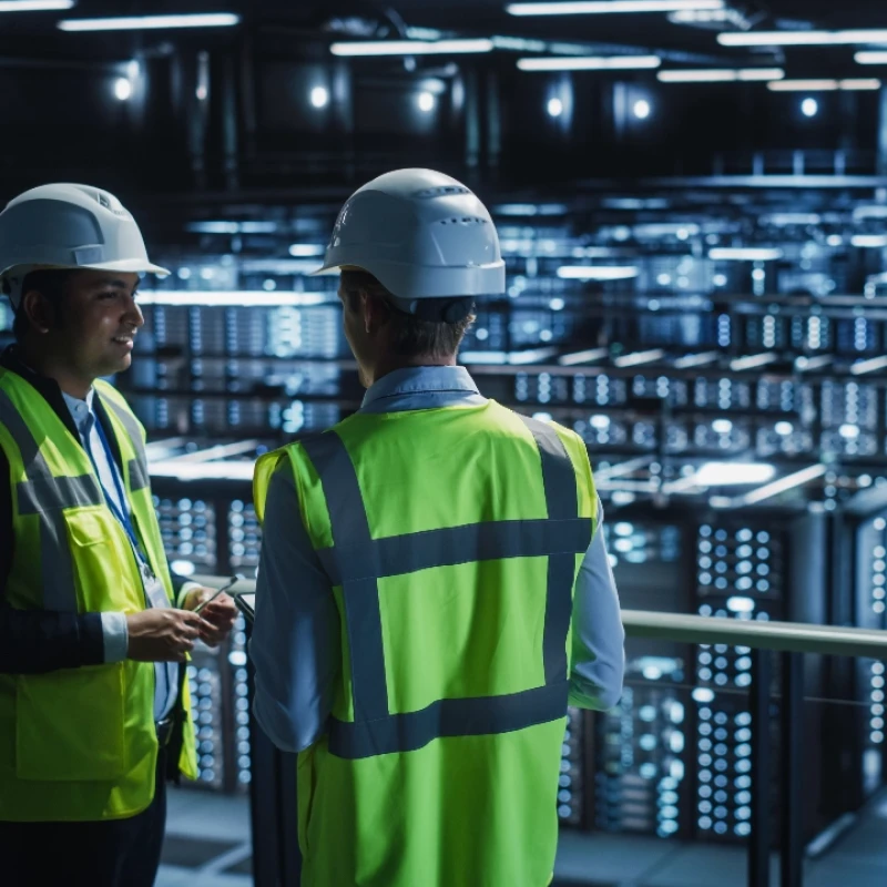 Inside of a Data Centre