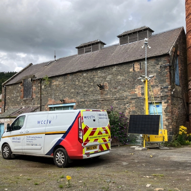 CCTV Tower Secures Vacant Property