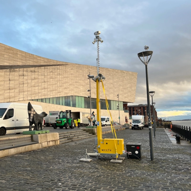 ECO CCTV Tower Secures Event