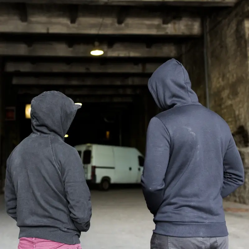 Hooded Individuals - ASB