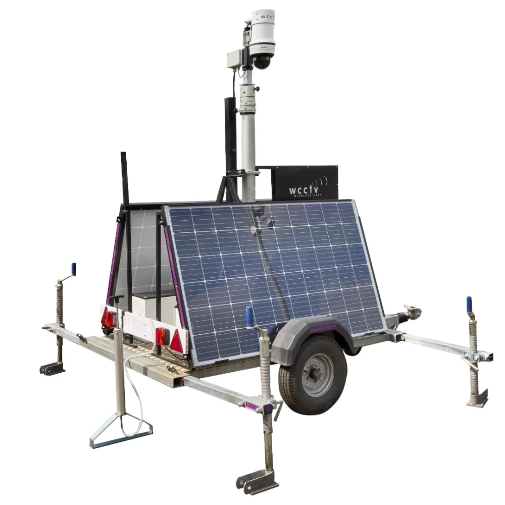 WCCTV Solar Trailer and Mini Dome