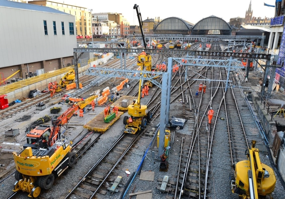 Construction Work at Kings Cross Station