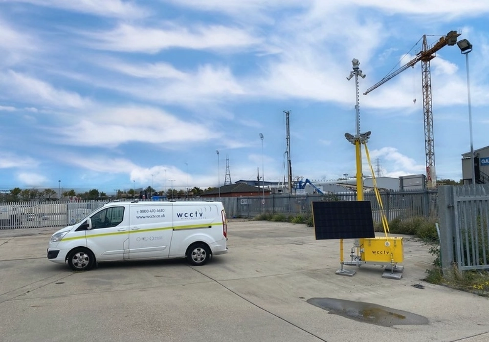 CCTV Tower for Highways Management