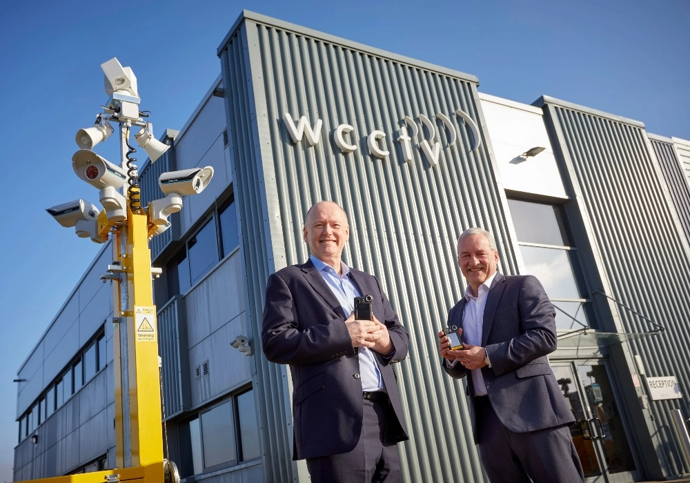 WCCTV CEO and Chairman Stood Outside HQ