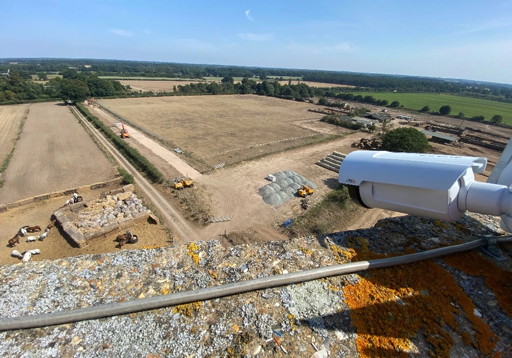 Time Lapse Video Camera at Remote Site