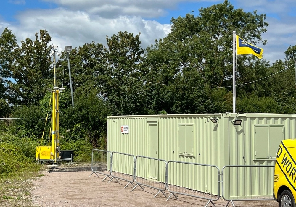 CCTV Tower at Jackson Civils Site