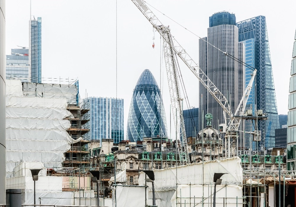 Construction Site in Central London