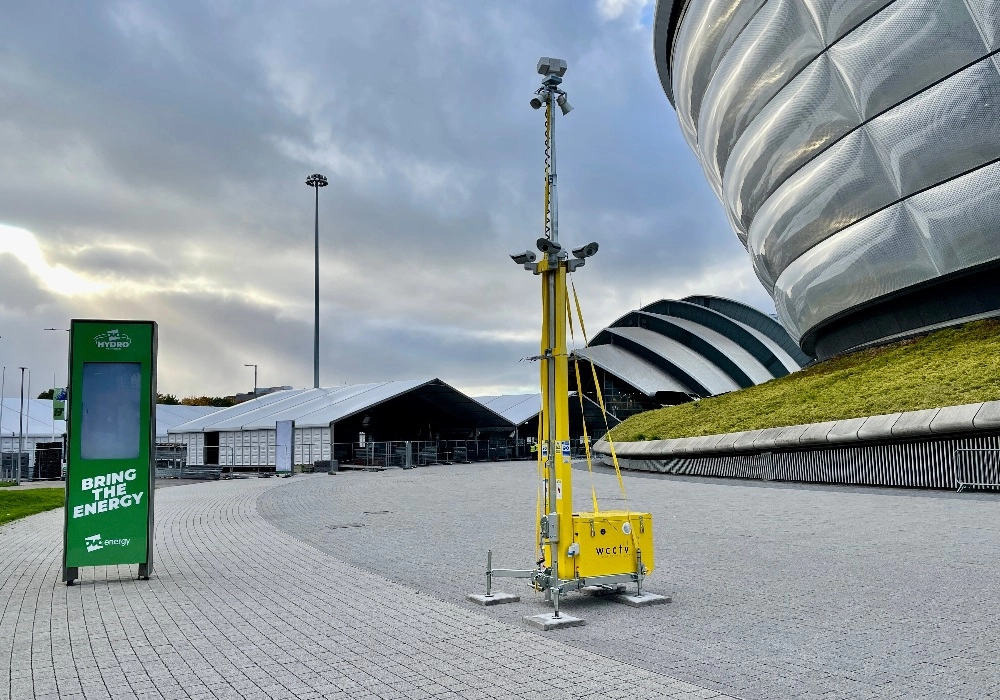 CCTV Tower Securing a Major Event