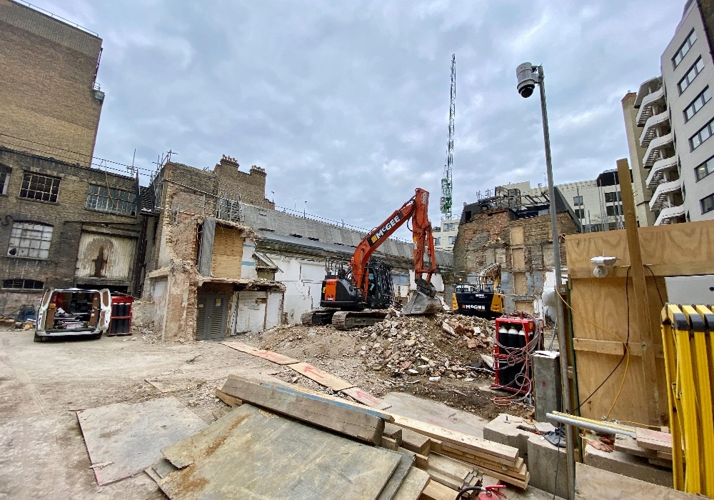 Construction Site CCTV Camera