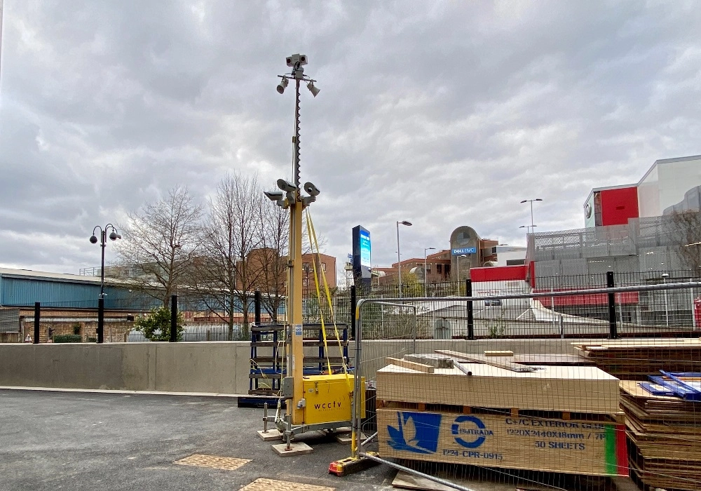 WCCTV Tower Protecting Wooden Materials