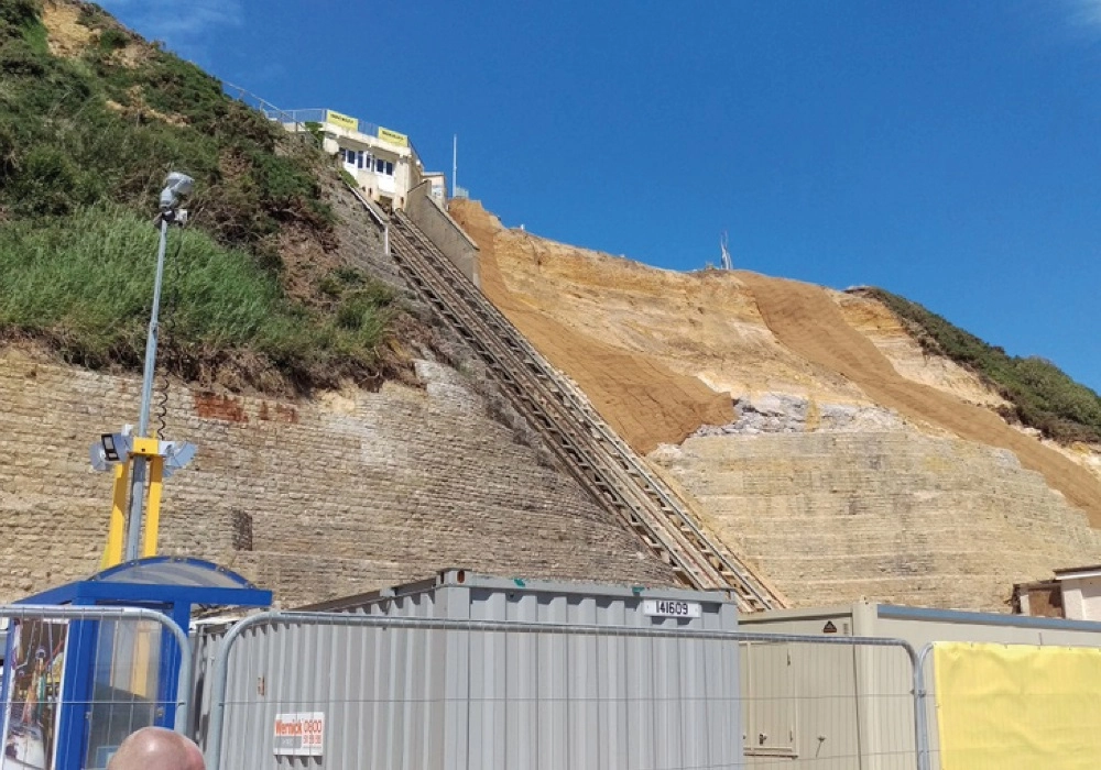 WCCTV CCTV Rapid Deployment Tower Deployed at Bournemouth East Cliff