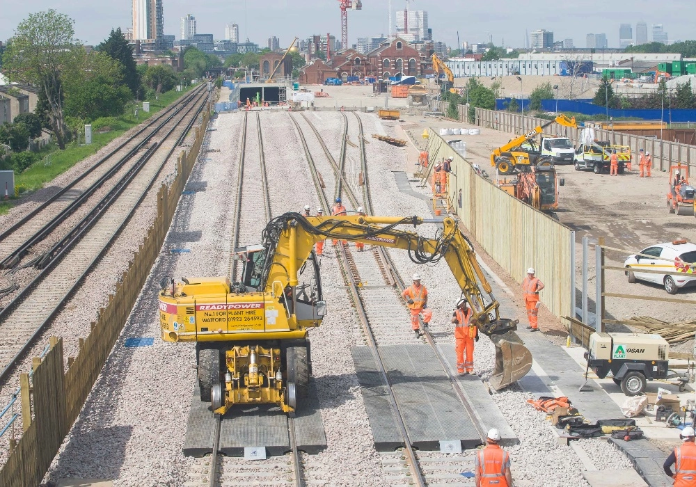 ATC Systemwide Crossrail Construction Site at Plumstead