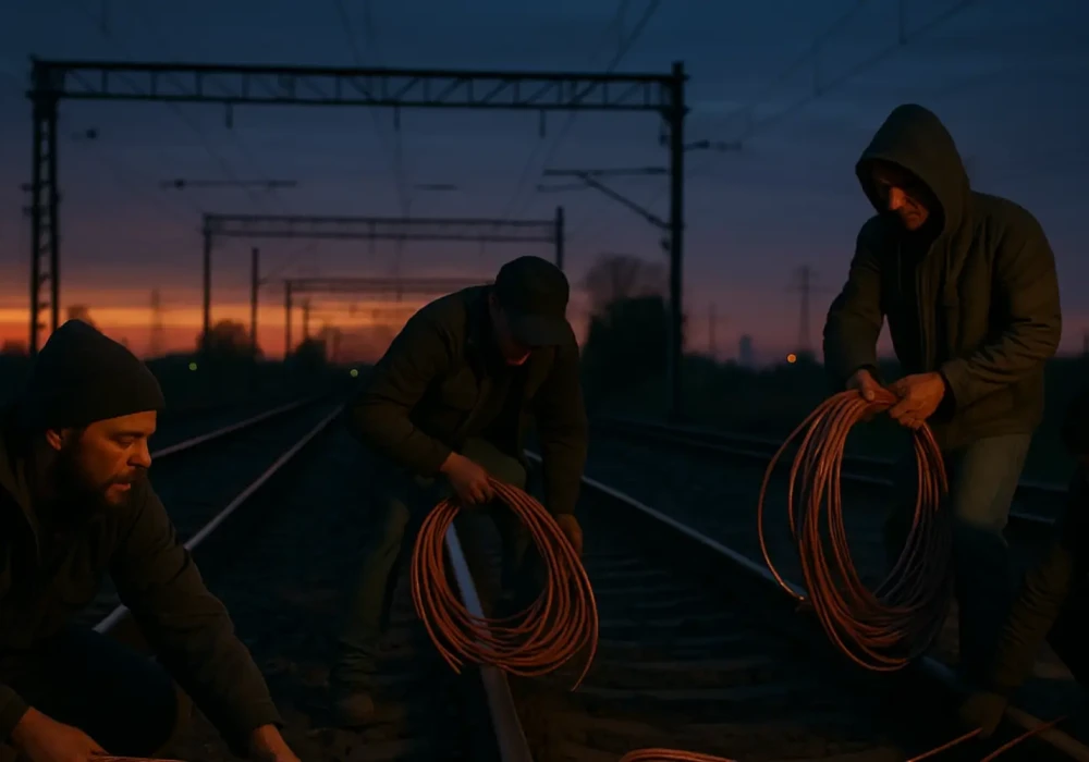 Copper Theft on Rail