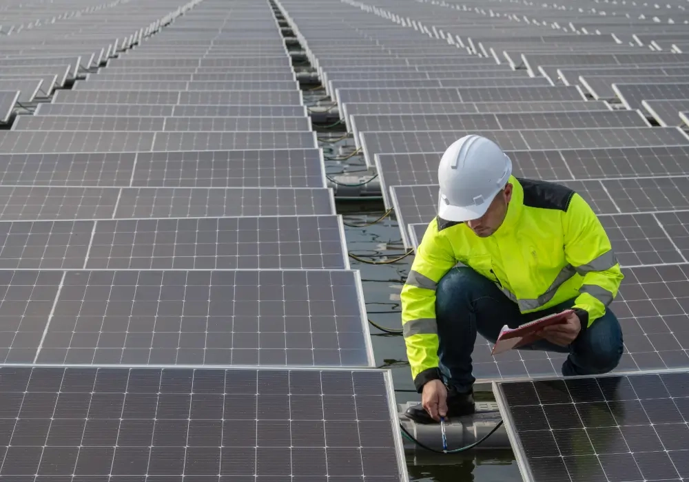 Solar Farm Installation Header