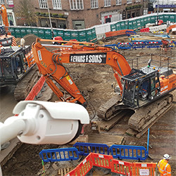 Construction Time Lapse Video Camera - WCCTV UK - Install Image