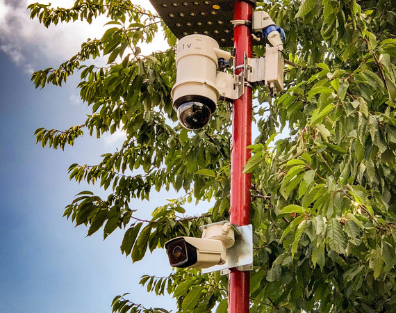 Redeployable CCTV Camera - WCCTV 4G Speed Dome + ANPR
