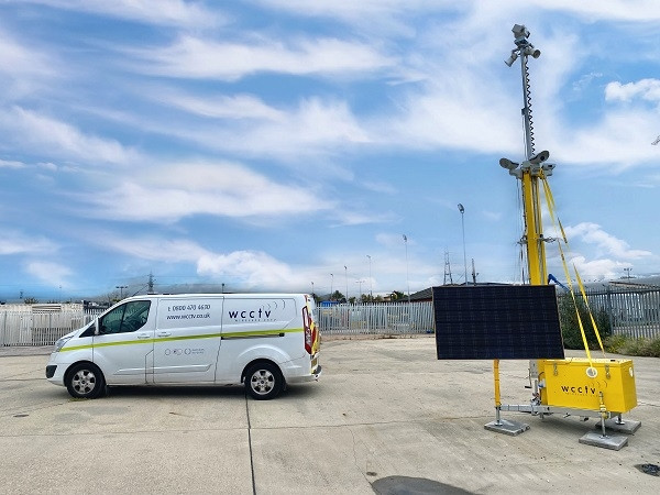 mobile cctv tower