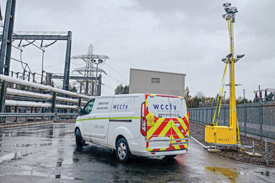 WCCTV CCTV Towers for CNI and Utility Security - Rapid Deployment CCTV