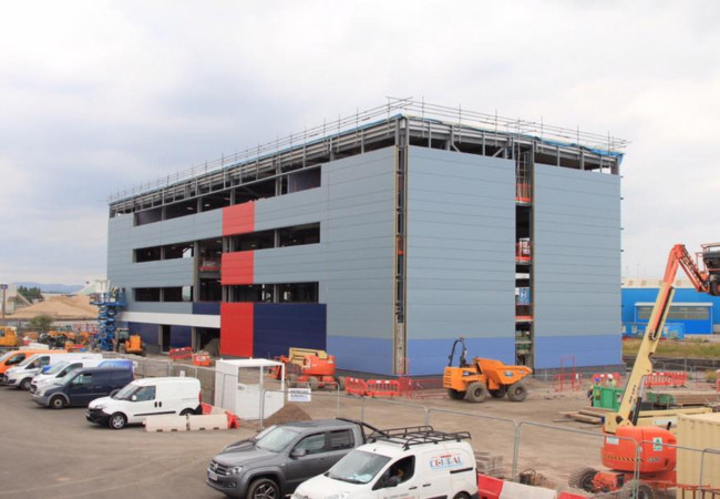 WCCTV Time Lapse Video for Morgan Sindall - HMS Cambria 