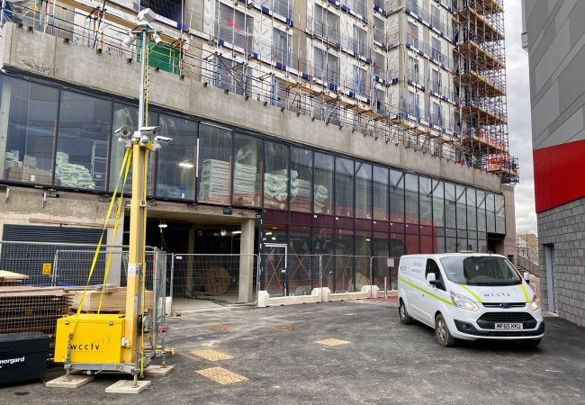 Choosing the Best CCTV for Construction Sites - WCCTV