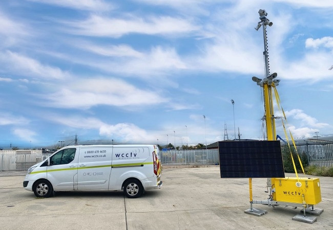 WCCTV Rapid Deployment CCTV Towers for Site Security