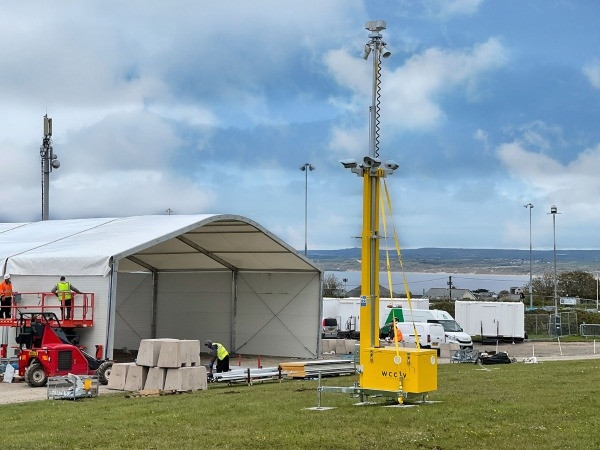 Rapid Deployment CCTV Towers for Temporary Events