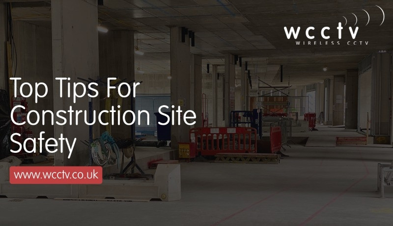 Top Tips For Construction Site Safety - Banner