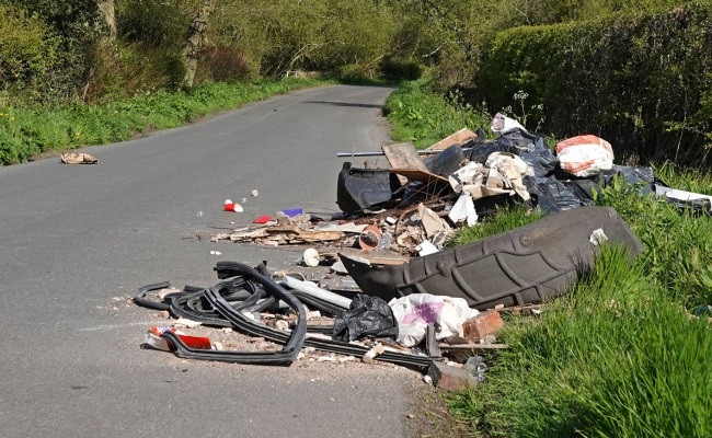 Fly-Tipping Example and Impact - WCCTV