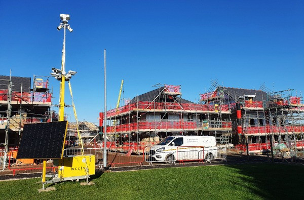 Benefits of Mobile CCTV for Home Build Sites