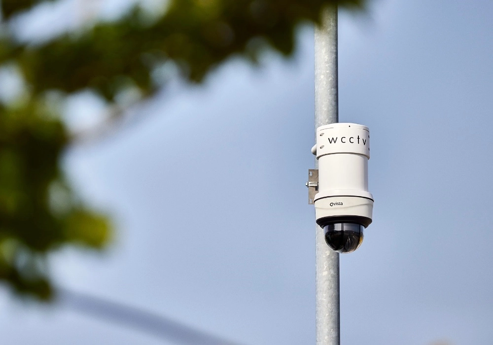 Redeployable CCTV Camera on Pole