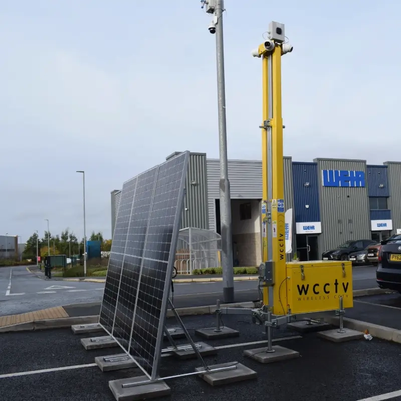 Smart Tower in a Workplace Car Park
